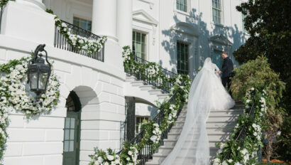 Naomi Biden wedding at the White House. Designed by Rafanelli Events.